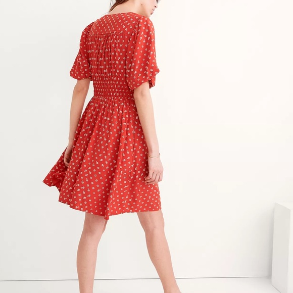 Madewell Sophia Mini Dress in Bandana Flower xs - Picture 3 of 9